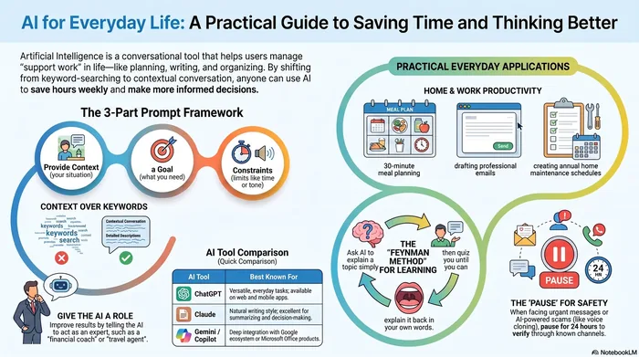 Practical Guide to Everyday AI infographic