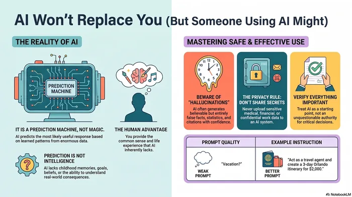 Mastering Effective AI Use infographic